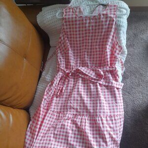 Pink/White Checked Barbiecore Sundress